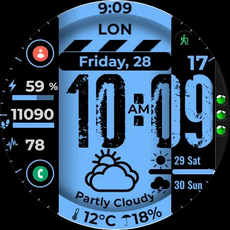 Watch Face CUE148 screenshot 16