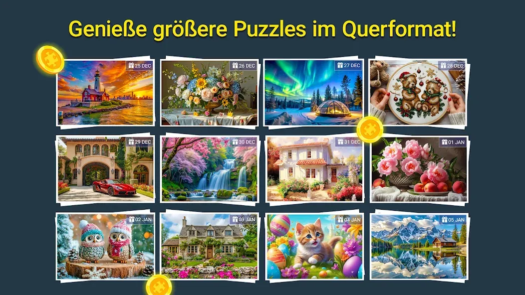 Jigsaw Puzzle Crown: HD Spiele screenshot 5