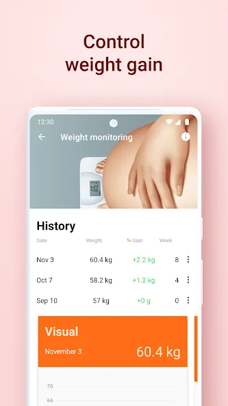 Pregnancy and Due Date Tracker screenshot 6