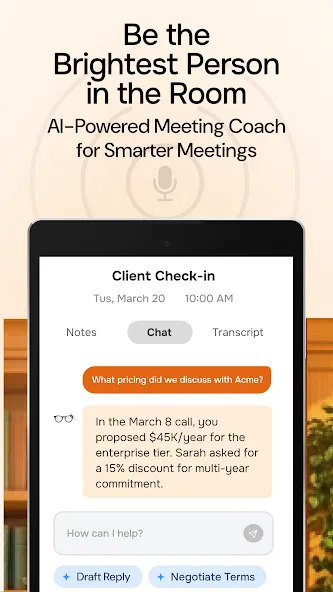Hedy: AI Meeting Coach & Notes screenshot 8