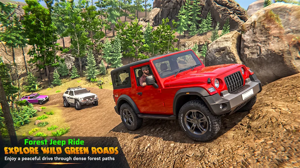 Real Jeep Driving Offroad Game screenshot 2