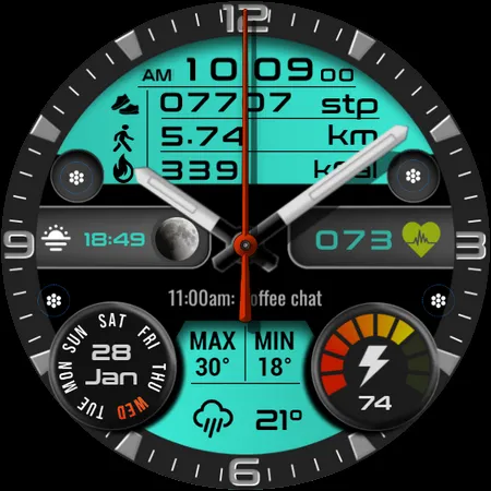 SY40 Watch Face for Wear OS screenshot 29