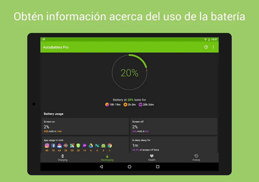 AccuBattery - Batería screenshot 6