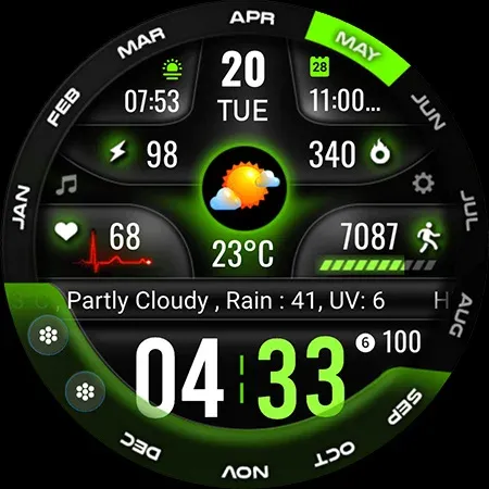ML2U 230 Watch Face screenshot 27
