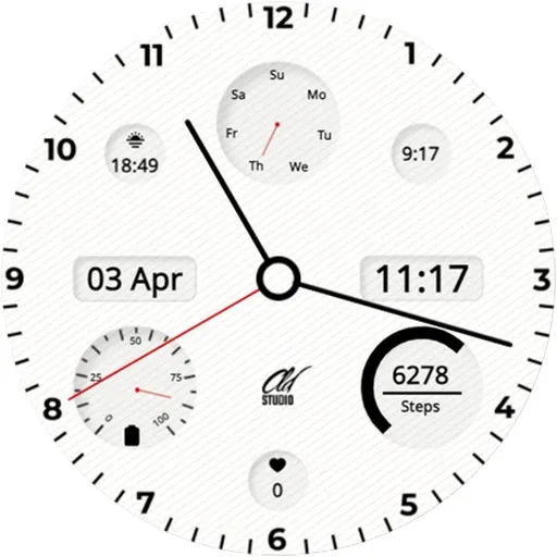 CLD LUX watchface screenshot 14