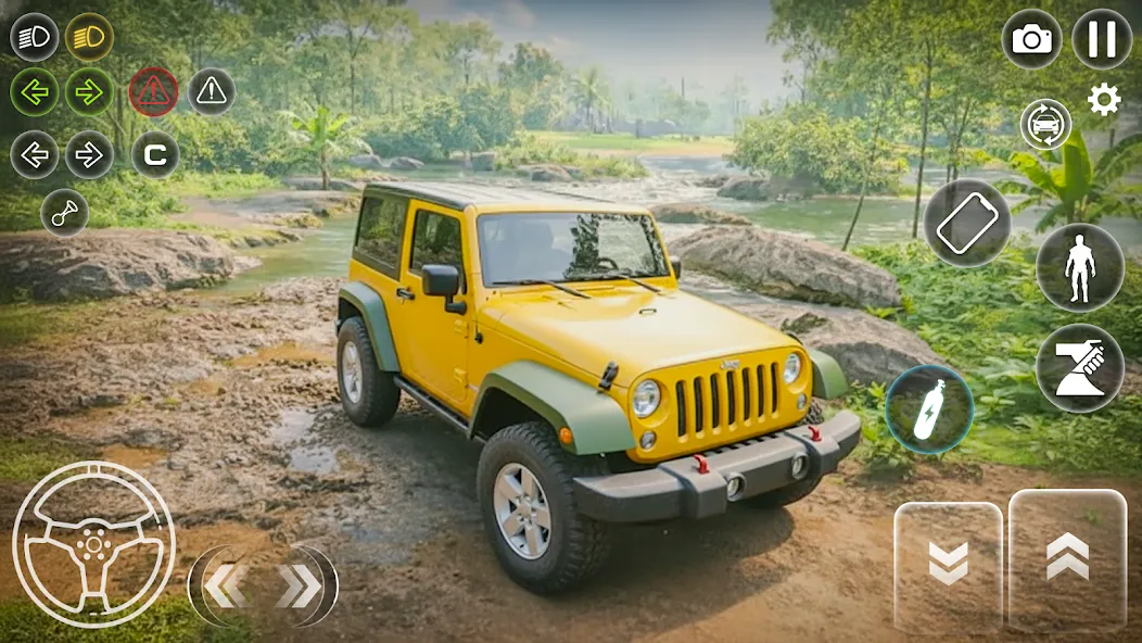 SUV Jeep Driving 4x4 Jeep Game screenshot 4