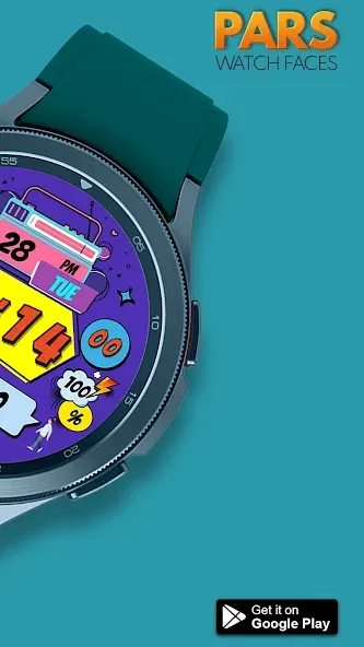 Pars Lollipop Watch Face screenshot 6