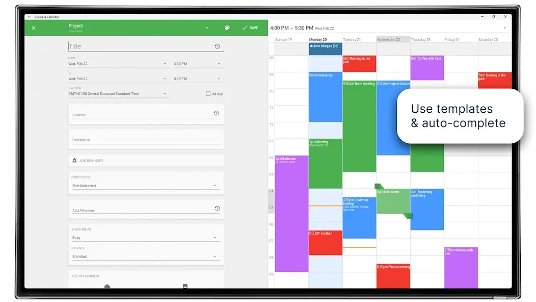Business Calendar 2 Planner screenshot 30