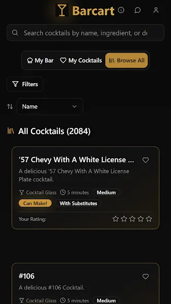 Barcart screenshot 3