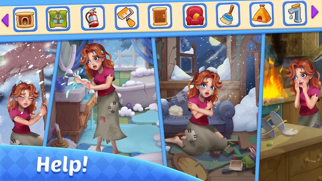 Triple Family 3D™- Match Story screenshot 16