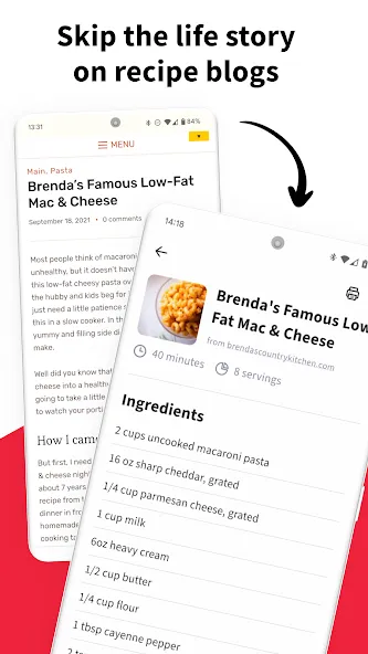 Just the Recipe: Recipe Keeper screenshot 1