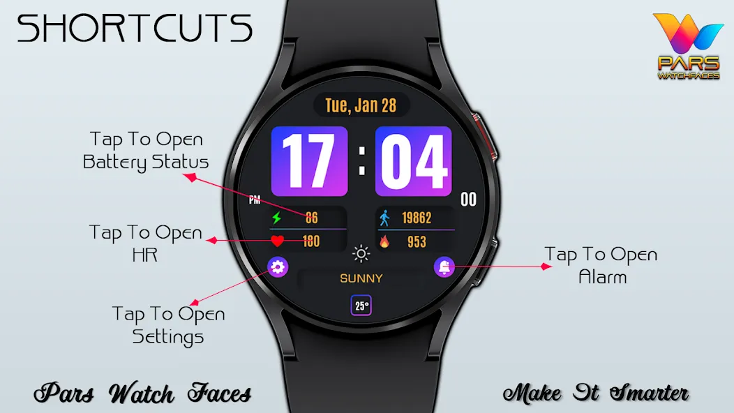 Vesa Digital Watch Face screenshot 6