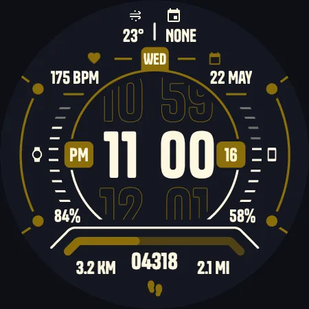 TKS 04 Dash Watch Face screenshot 14