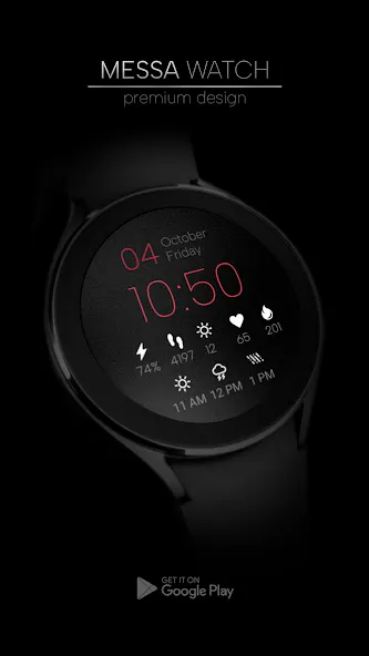 MW32 Minimal Digital Watch screenshot 2