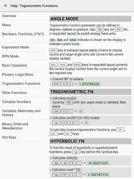 HiPER Scientific Calculator screenshot 16