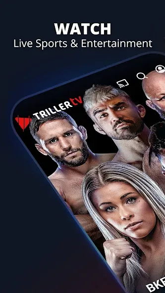 TrillerTV: Live Sports screenshot 1