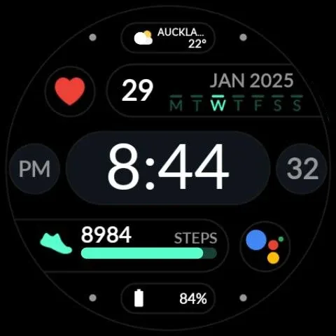 Night ver 66 - watch face screenshot 23