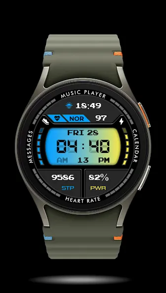 Phantom - LCD v4 | watch face screenshot 5
