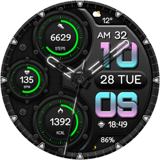 Hybrid GIMAGO URX19 Watch face screenshot 17
