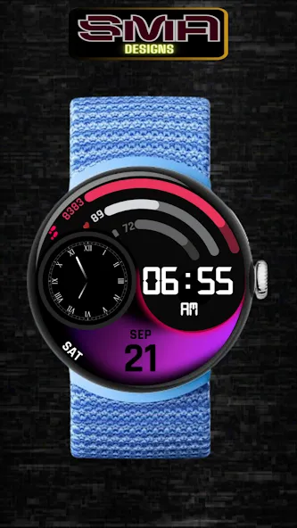 RainbowChrono WatchFace SAM-29 screenshot 22