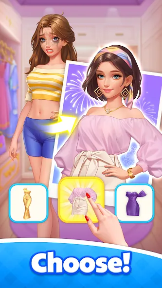 Fashion Match: Makeover Story screenshot 4