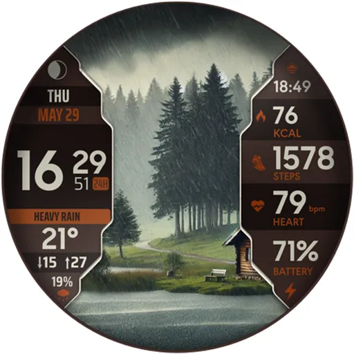 Weather Watchface — NDW076 screenshot 43