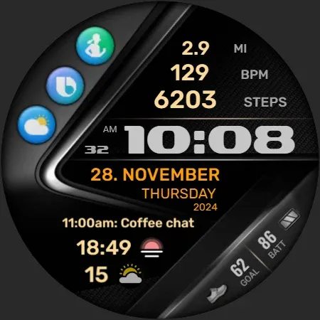 PW105 Universal Watch Face screenshot 37