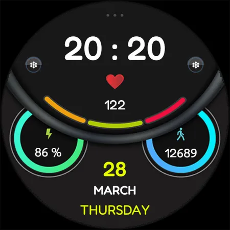 IA106 Digital Sport Watchface screenshot 9