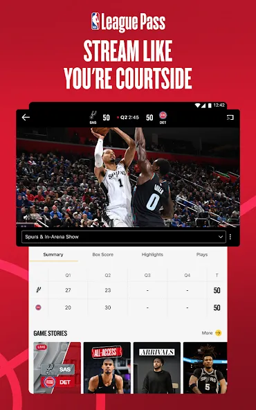 NBA: Live Games & Scores screenshot 28