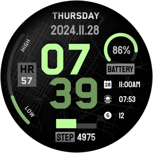 MW16 City Digital Watch screenshot 18