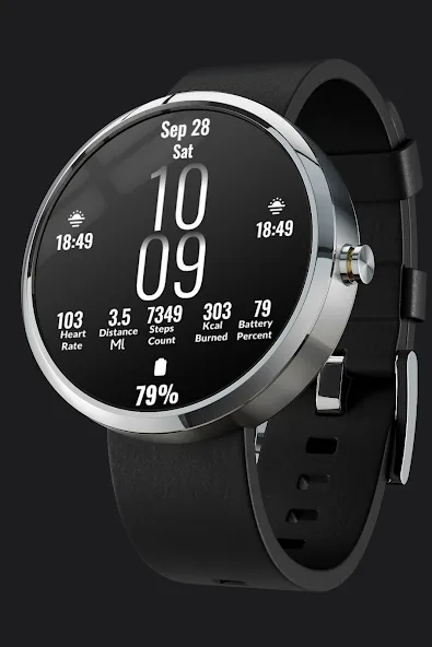 CC Clean 11 Watch Face screenshot 8