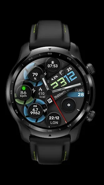Digital Watch Face CUE097 screenshot 7