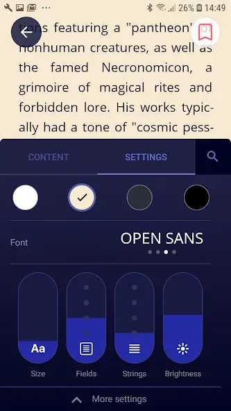 eBoox: ePub PDF e-book Reader screenshot 3