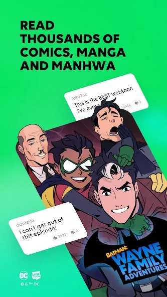 WEBTOON: Manga, Comics, Manhwa screenshot 1