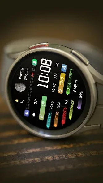 Colorful Icon Tail ZKin Watch screenshot 19
