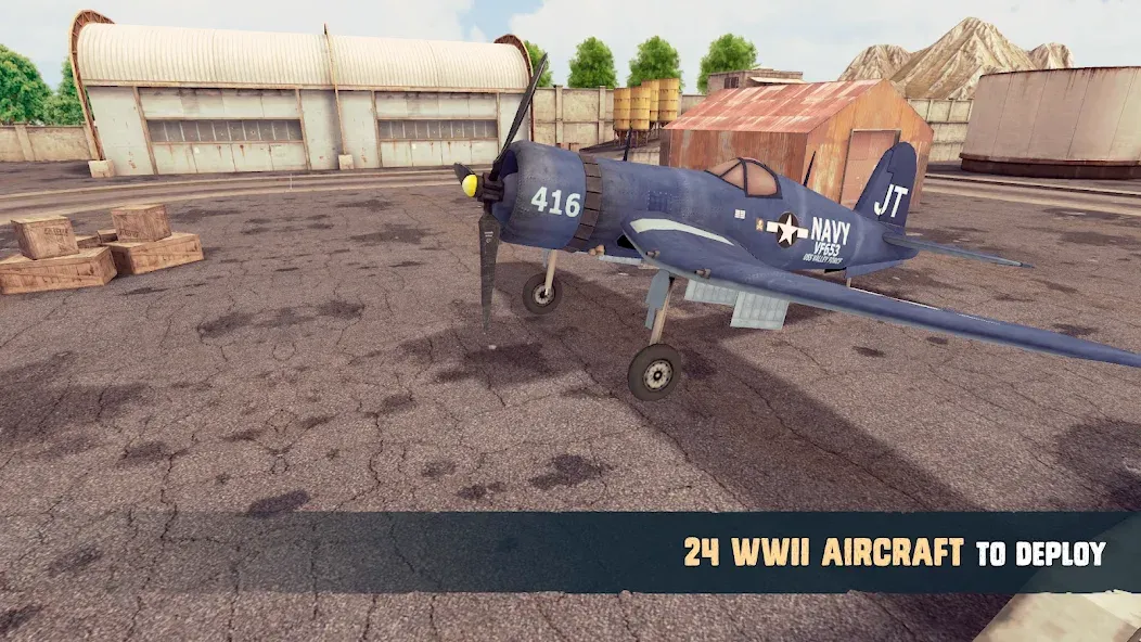 War Dogs:空中戦シミュレーターWW II screenshot 2