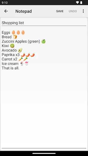 Notepad - simple notes screenshot 5