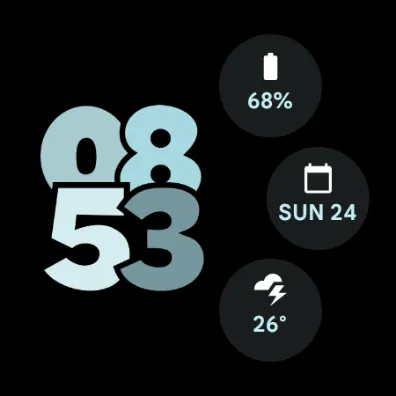 Pixel Watch 2 Face III screenshot 11