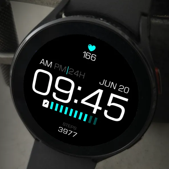 Digital Watch Face Key071 screenshot 7