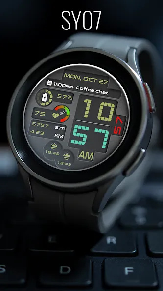 SY07 Wear OS Watch Face screenshot 10