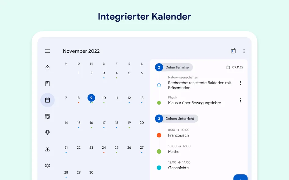 Schulplaner und Stundenplan screenshot 12