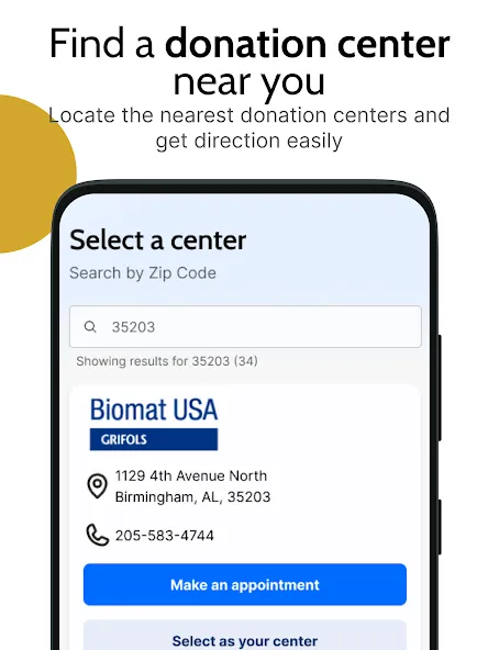Grifols Plasma Donor Hub screenshot 14