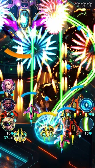 스타 썬더: PVP 비행기 슈팅 게임 screenshot 6