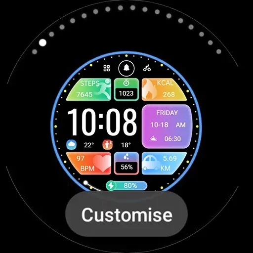 Colorful Widget Colorful Faces screenshot 35