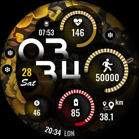 ML2U 116 Watch Face screenshot 20