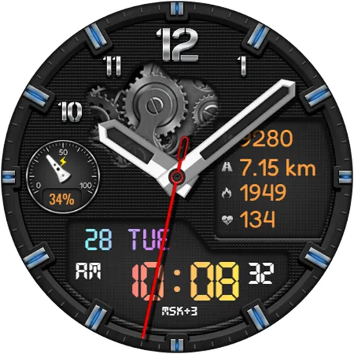 Hybrid TREMAN URX97 Watch face screenshot 22