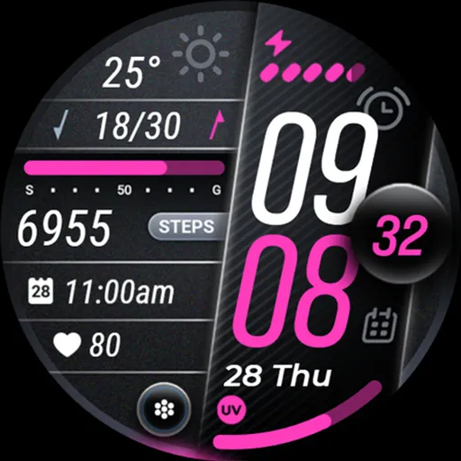 OMG 23 - Digital Watch Face screenshot 25