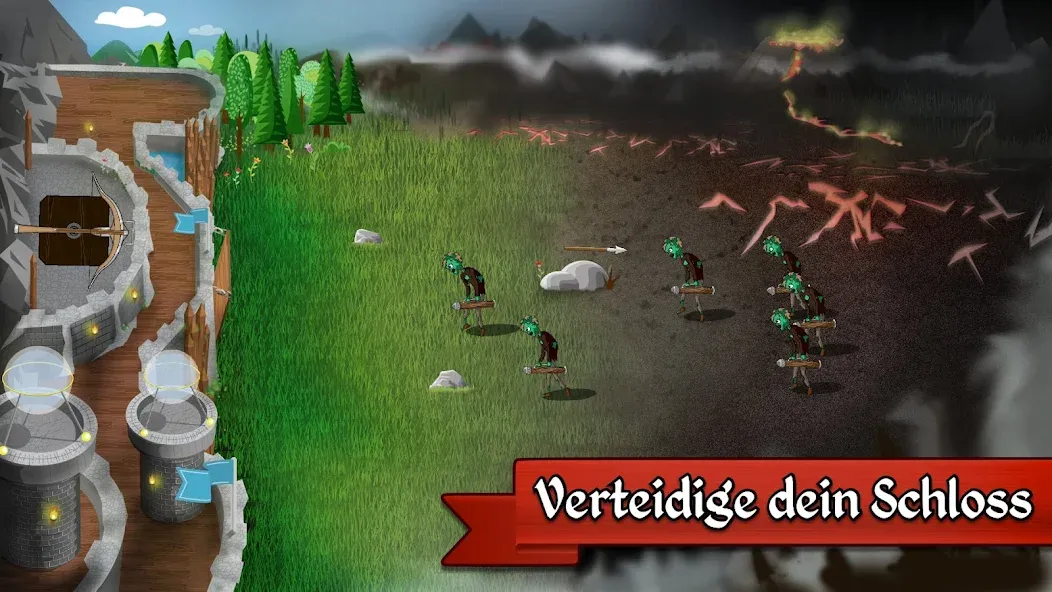 Grim Defender: Castle Defense screenshot 1