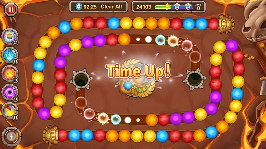 Jungle Marble Blast screenshot 4