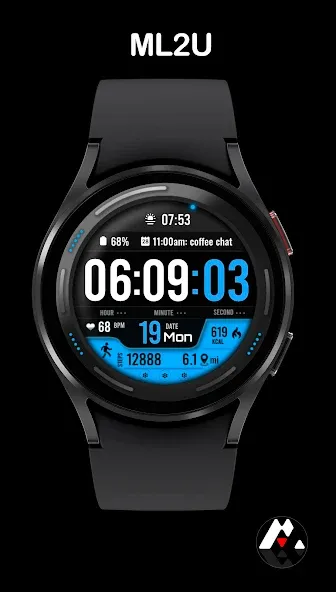 ML2U 101 Watch Face screenshot 5